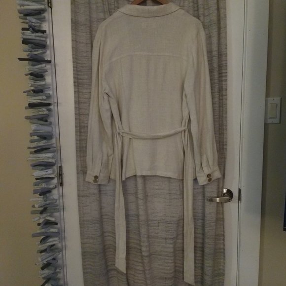 CREAM Valentina Linen Blend Blazer Jacket - Picture 3 of 7